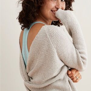Aerie Twist Back Sweater
